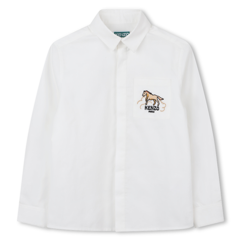 CAMISA DE MANGA LARGA KENZO KIDS 
                        NI&Ntilde;O