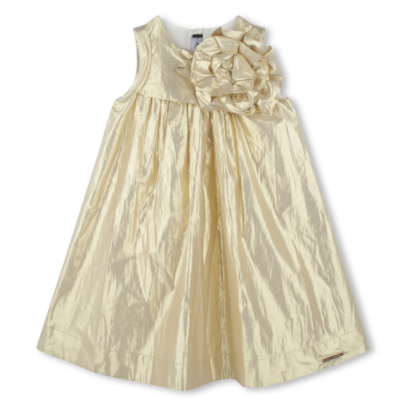 Vestido de ceremonia con flor KARL LAGERFELD KIDS 
                        NI&Ntilde;A