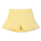 Pantalones cortos de felpa, AMARILLO, hi-res