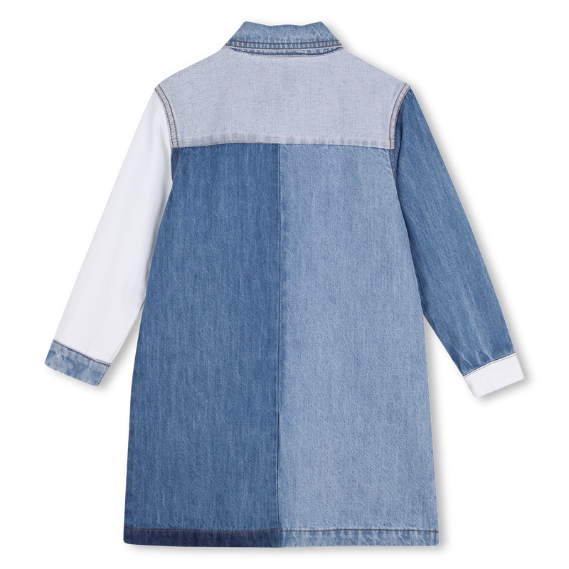 Vestido de denim KIDS AROUND 
                        NI&Ntilde;A