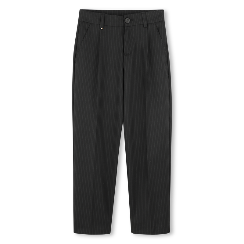 Pantal&oacute;n de traje de rayas BOSS 
                        NI&Ntilde;O