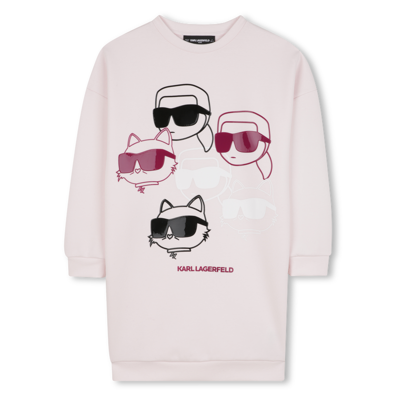 Vestido de manga larga KARL LARGERFELD KIDS 
                        NIÑA