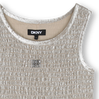 Vestido de tirantes DKNY 
                    NI&Ntilde;A