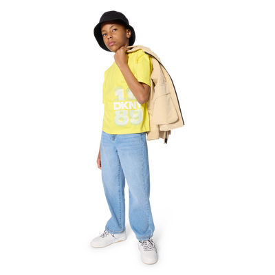 CAMISETA DE MANGA CORTA DKNY UNISEXO