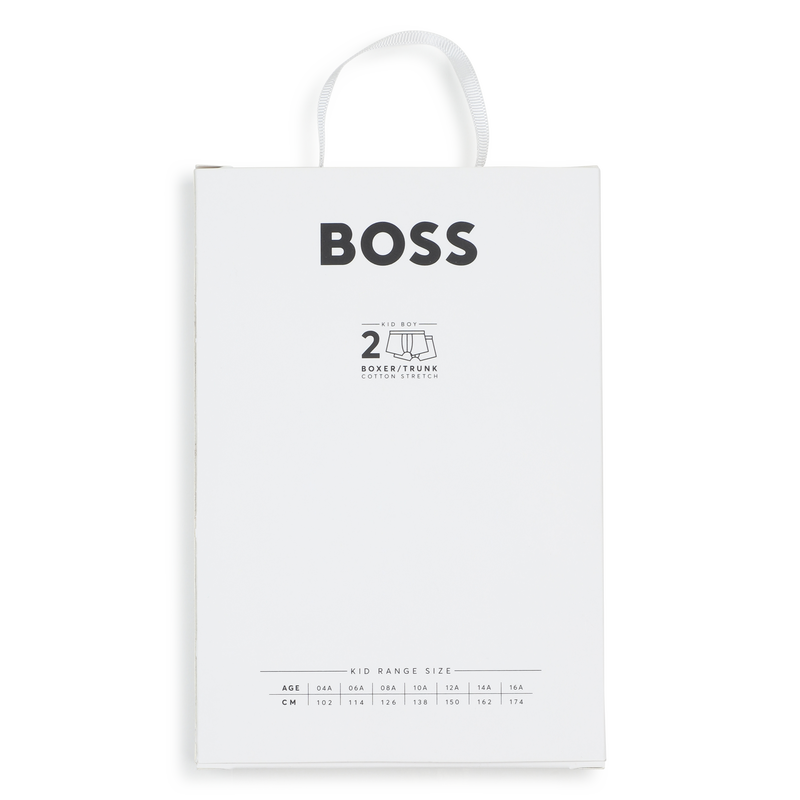 Lotes de 2 calzoncillos BOSS 
                        NI&Ntilde;O