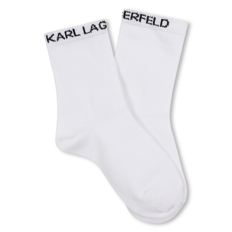 Calcetines jacquard KARL LAGERFELD KIDS 
                        UNISEXO