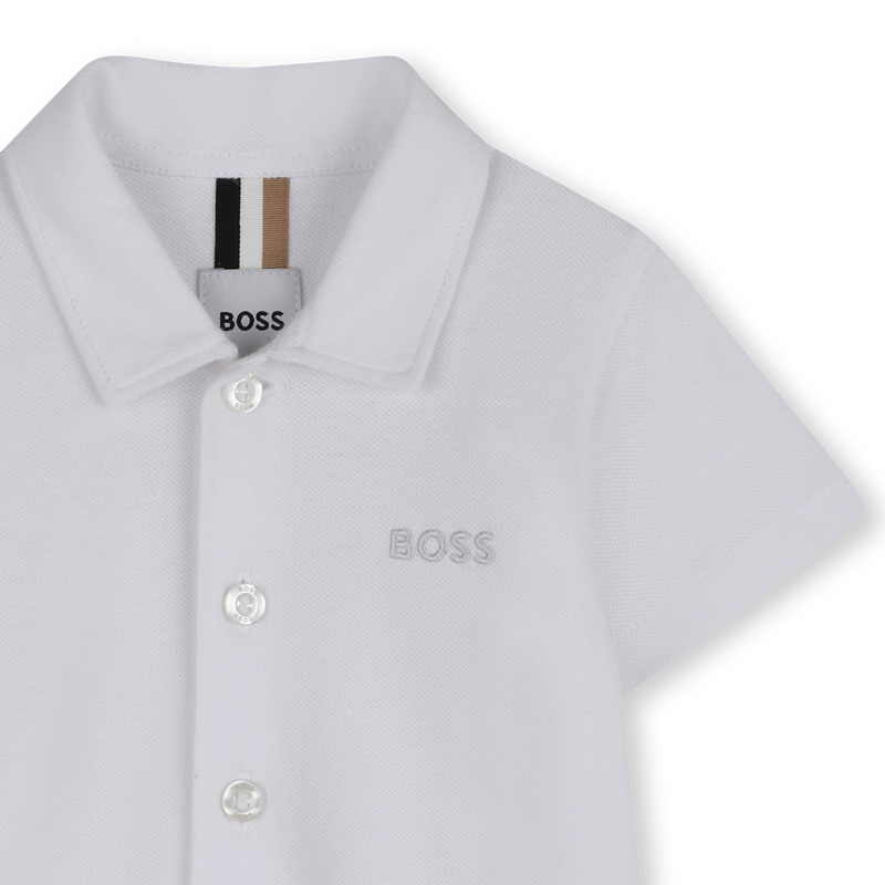 CAMISA DE MANGA CORTA BOSS 
                        NI&Ntilde;O