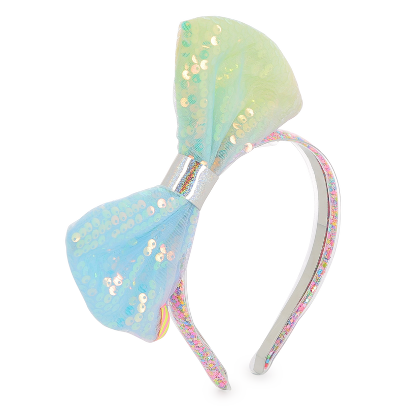 Diadema con lazo y lentejuelas BILLIEBLUSH 
                        NI&Ntilde;A