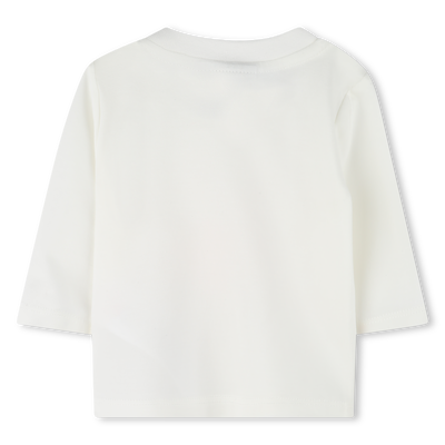 Camiseta con estampado p&eacute;talos BOSS NI&Ntilde;A