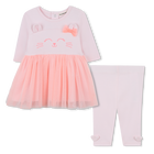 Conjunto de vestido y leggings BILLIEBLUSH 
                    NI&Ntilde;A