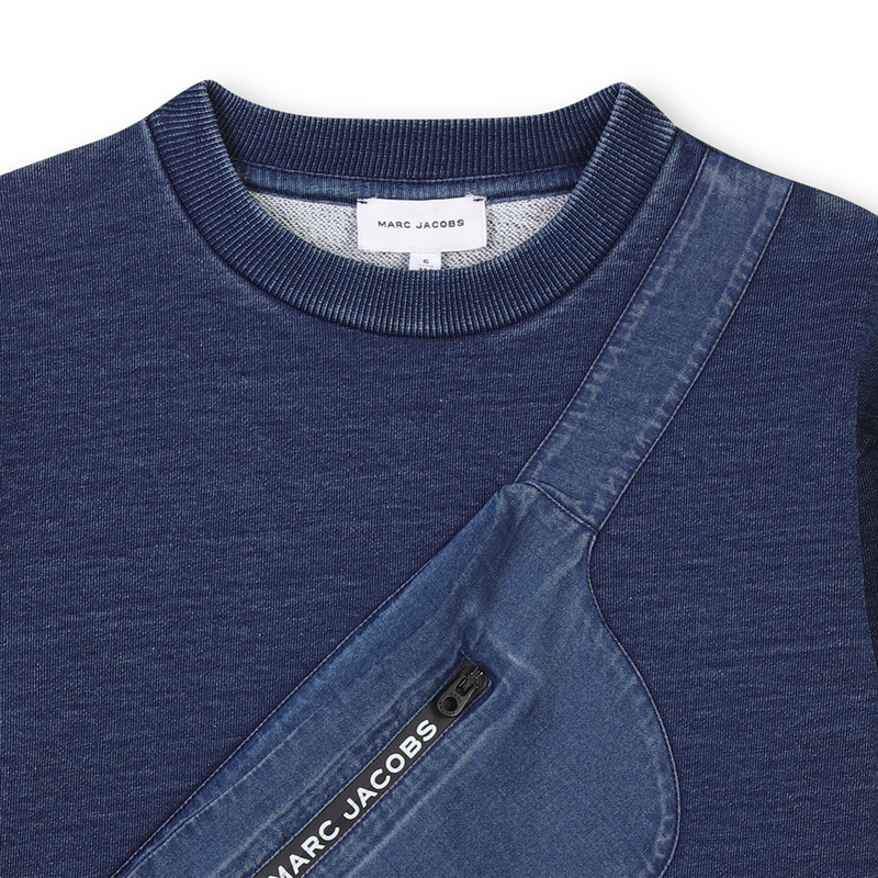 Sudadera de mulet&oacute;n estampada MARC JACOBS 
                        NI&Ntilde;O