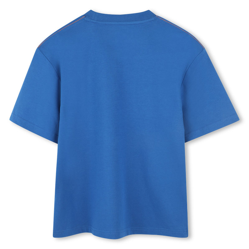 Camiseta bicolor con el logo TIMBERLAND 
                        NI&Ntilde;O