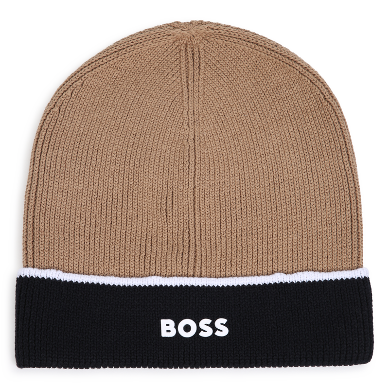 Gorro de punto BOSS 
                        NI&Ntilde;O