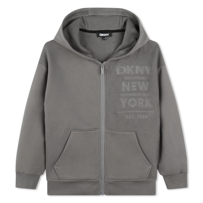 Chaqueta de mulet&oacute;n de algod&oacute;n DKNY NI&Ntilde;O