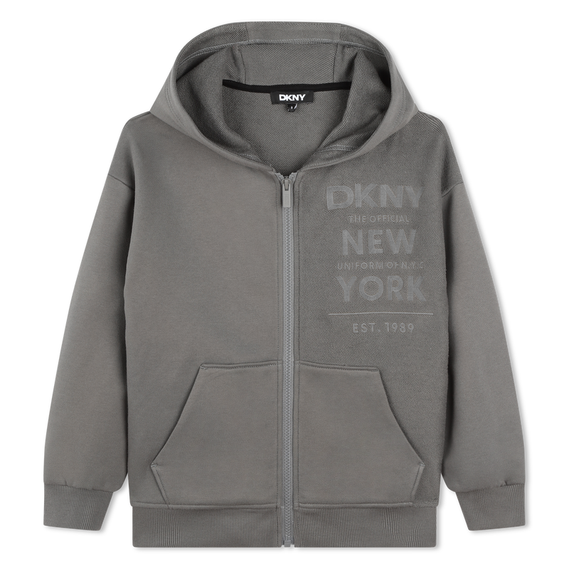 Chaqueta de mulet&oacute;n de algod&oacute;n DKNY 
                        NI&Ntilde;O