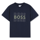 Camiseta de manga corta BOSS 
                    NI&Ntilde;O