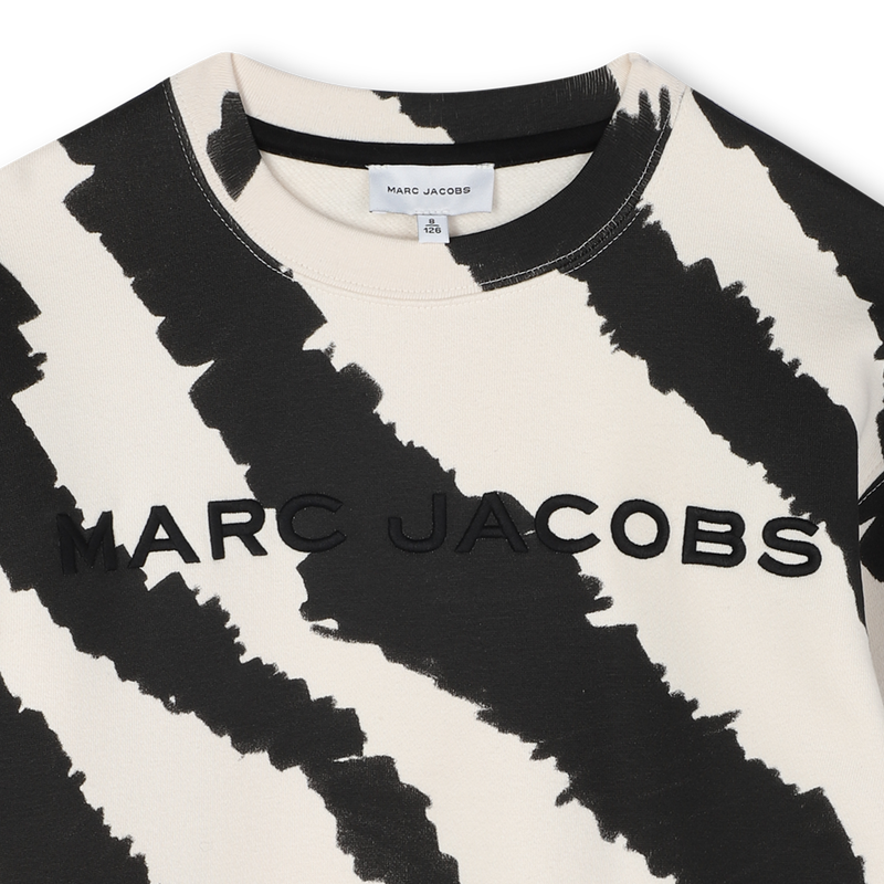 Sudadera de felpa de algod&oacute;n MARC JACOBS 
                        NI&Ntilde;O