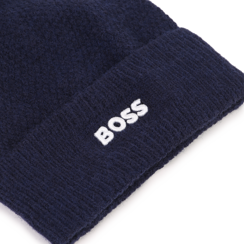 Gorro de punto BOSS 
                        NI&Ntilde;O