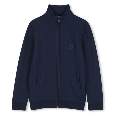 C&Aacute;RDIGAN RAYADO BOSS NI&Ntilde;O