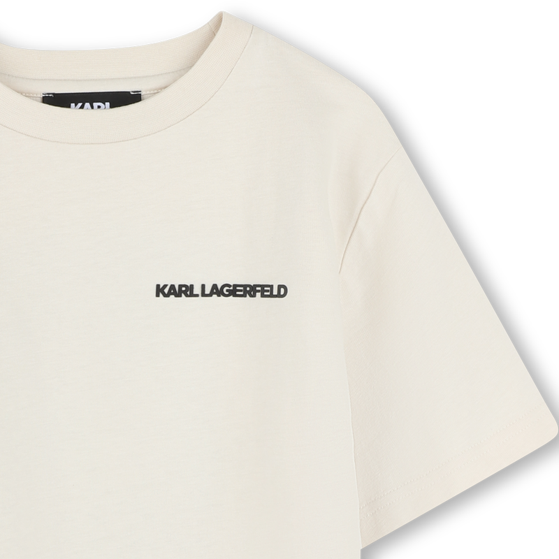 Camiseta de manga corta KARL LAGERFELD KIDS 
                        NI&Ntilde;O