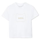 Conjunto camiseta + sudadera + pantal&oacute;n corto BOSS 
                    NI&Ntilde;O