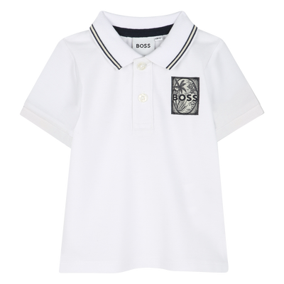 Polo de manga corta BOSS NI&Ntilde;O