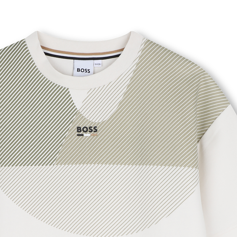 Camiseta de mangas cortas BOSS 
                        NI&Ntilde;O