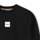 Sudadera fleece BOSS 
                    NI&Ntilde;O