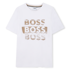 Camiseta de manga corta, BLANCO, hi-res