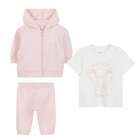 Conjunto de camiseta + c&aacute;rdigan + pantal&oacute;n KENZO KIDS 
                    UNISEXO
