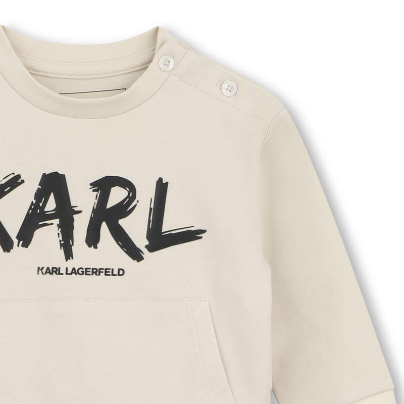 Conjunto de sudadera y pantal&oacute;n KARL LAGERFELD KIDS 
                        NI&Ntilde;O