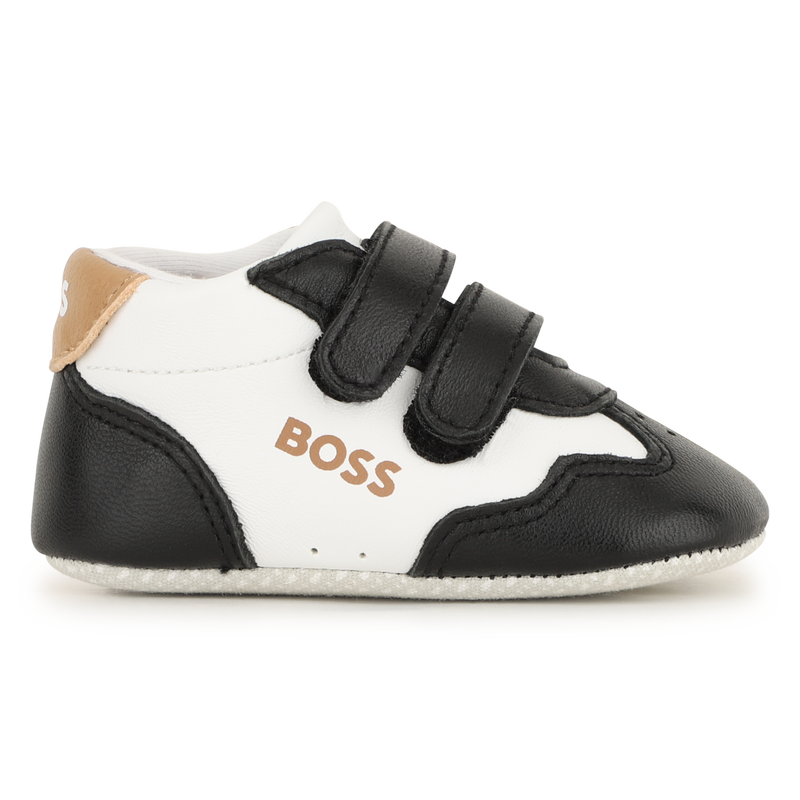 ZAPATILLAS DE PIEL DE OVEJA BOSS 
                        NI&Ntilde;O