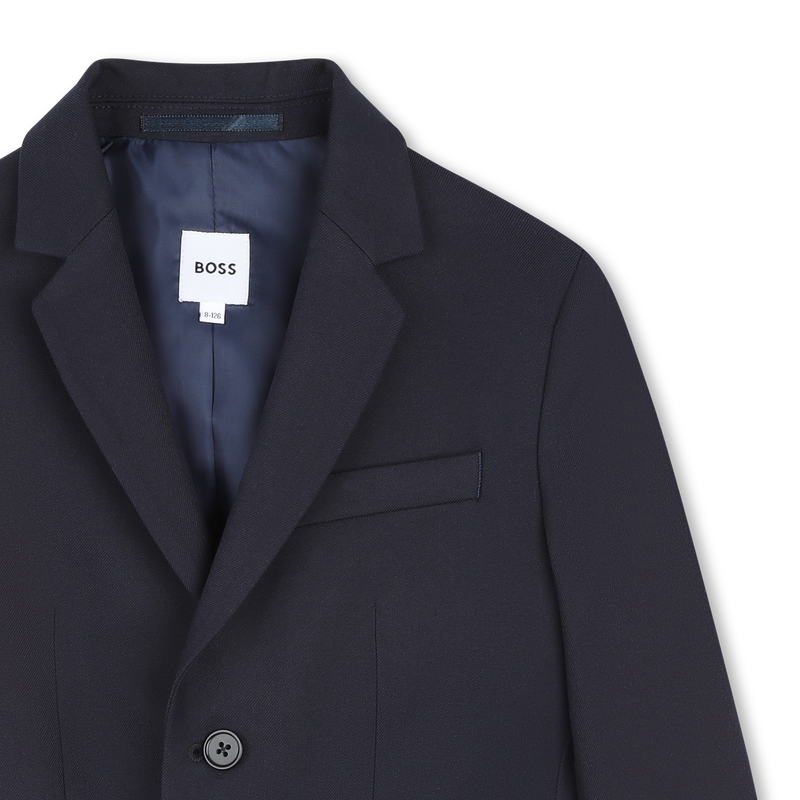 Traje de pantal&oacute;n y chaqueta BOSS 
                        NI&Ntilde;O