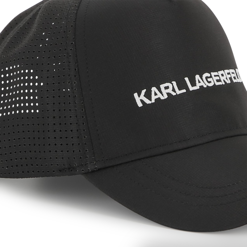 Gorra bordada ajustable KARL LAGERFELD KIDS 
                        NI&Ntilde;O