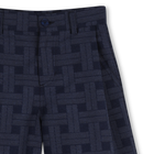 Bermudas con estampado jacquard KENZO KIDS 
                    NI&Ntilde;O
