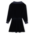 Vestido de terciopelo BOSS 
                    NI&Ntilde;A