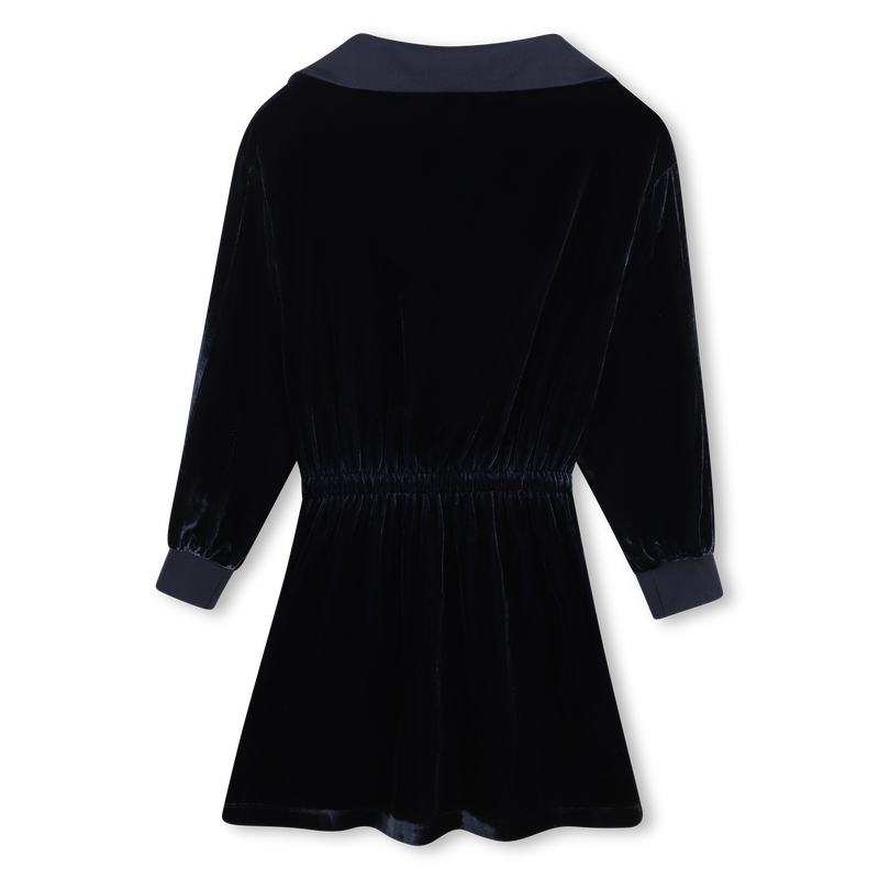 Vestido de terciopelo BOSS 
                        NI&Ntilde;A