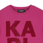 Sudadera de manga larga KARL LAGERFELD KIDS 
                    NI&Ntilde;A