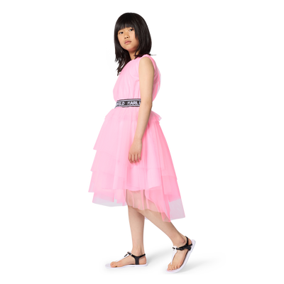 SANDALIAS CON TIRAS AJUSTABLES KARL LAGERFELD KIDS NI&Ntilde;A