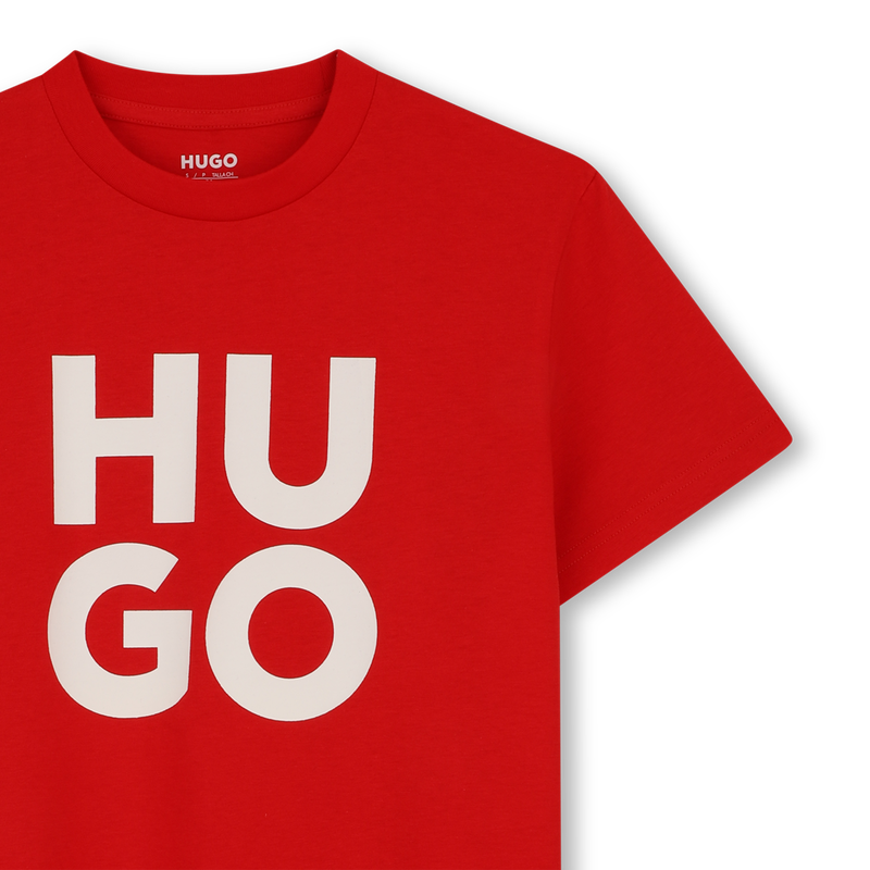 Camiseta de mangas cortas HUGO 
                        NI&Ntilde;O