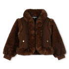 Chaqueta de forro polar esponjoso CHLOE 
                    NI&Ntilde;A