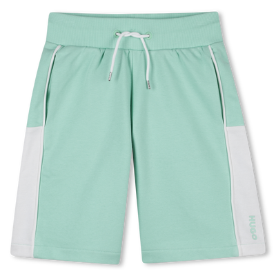 PANTALONES CORTOS DE FELPA HUGO NI&Ntilde;O