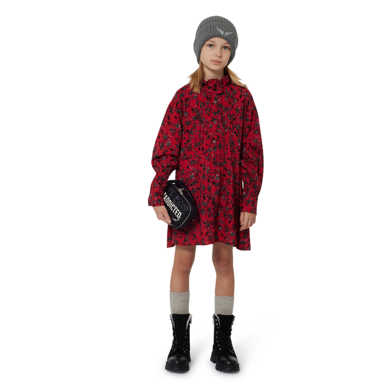 Vestido camisero estampado ZADIG & VOLTAIRE 
                        NI&Ntilde;A