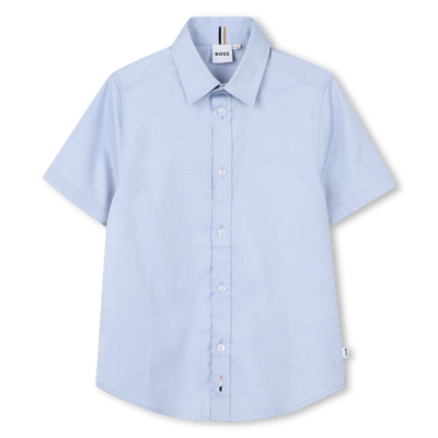 CAMISA DE MANGA CORTA BOSS NIÑO
