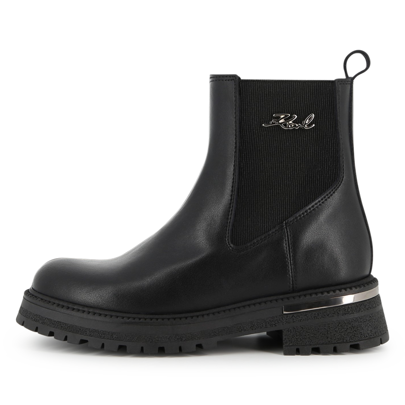 Botines KARL LAGERFELD KIDS 
                        NI&Ntilde;A