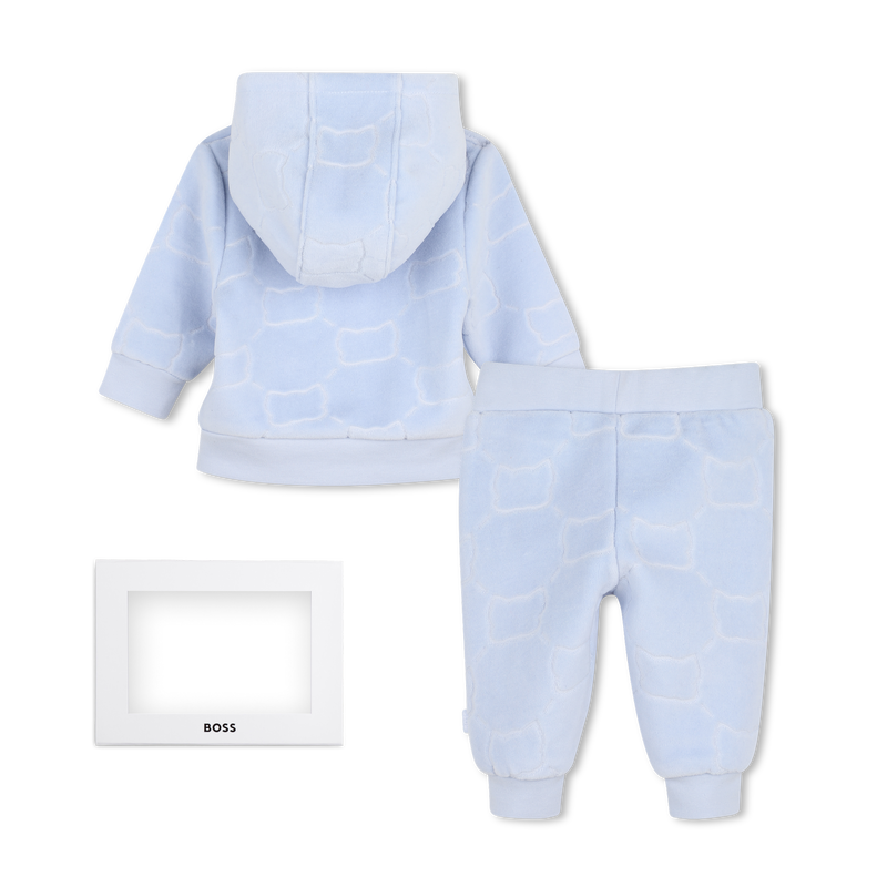 Conjunto de c&aacute;rdigan y pantal&oacute;n BOSS 
                        NI&Ntilde;O
