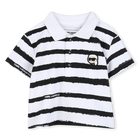 Conjunto polo y pantal&oacute;n corto KARL LAGERFELD KIDS 
                    NI&Ntilde;O