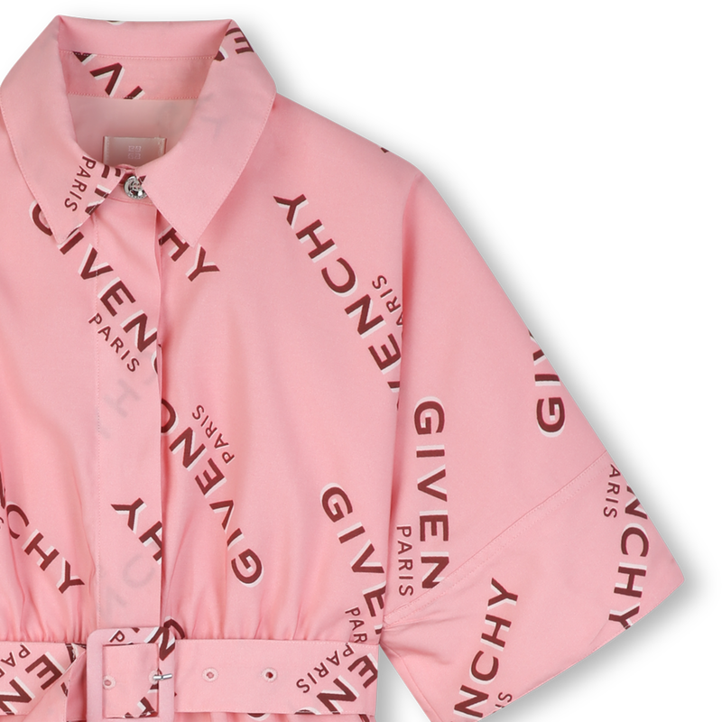 Vestido camisa GIVENCHY 
                        NI&Ntilde;A