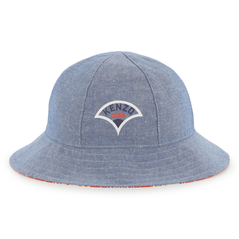 Gorro reversible de algod&oacute;n KENZO KIDS 
                        UNISEXO