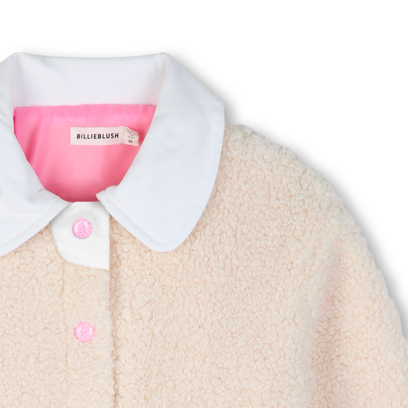 Chaqueta de forro polar esponjoso BILLIEBLUSH 
                        NI&Ntilde;A